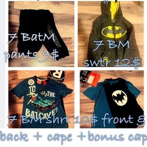 Batman kids clothes